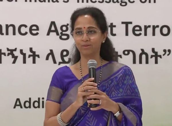 World News | Country Comes First, Party Later: Supriya Sule Presents Unified Indian Stance from All-party Delegation in Addis Ababa