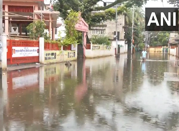 India News | Assam: Guwahati Waterlogged After Heavy Rainfall