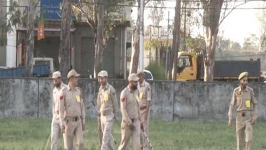 India News | J-K: Security Arrangements in Full Swing for Annual Kheer Bhawani Temple in Ganderbal