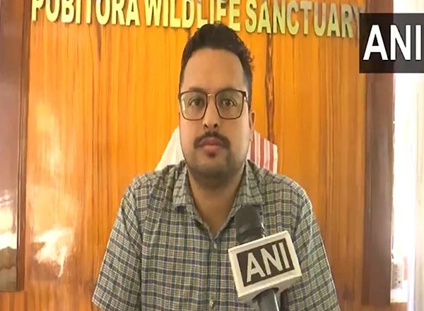 India News | Assam: Flood Preparedness Underway at Pobitora Sanctuary with Temporary Camps, Health Support, and Rescue Operations