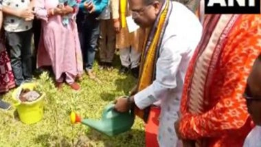 India News | Odisha CM Dharmendra Pradhan Inaugurates Krishi Bhawan in Sambalpur