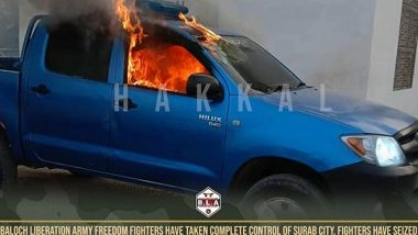 World News | BLA Claims Complete Control of Surab City, Targets State Installations in Armed Operation