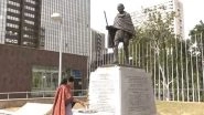 World News | Kanimozhi-led Delegation Pays Tribute to Mahatma Gandhi in Spain