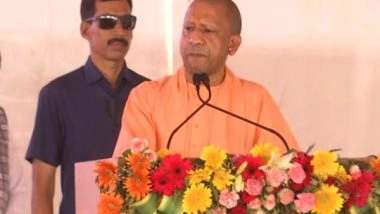 India News | UP CM Yogi Adityanath Takes Part in Agra Event on 300th Birth Anniversary of Ahilyabai Holkar, Highlights Her Contribution