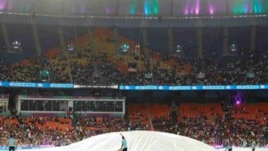 Sports News | IPL 2025: Qualifier 2 Between Punjab Kings and Mumbai Indians Delayed Due to Rains