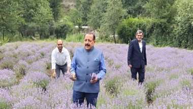 India News | Lavender Gave Small J&K Town of Bhaderwah National Identity, Role in India's Economic Growth: Jitendra Singh