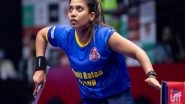 Sports News | UTT Season 6: Reeth Rishya, Anirban Ghosh Star in PBG Pune Jaguars Comeback 9-6 Win Over Rivals U Mumba TT