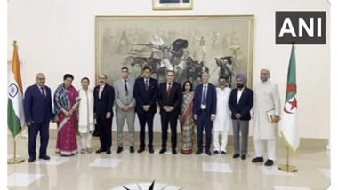 World News | All-party Delegation Led by BJP MP Baijayant Panda Meets Algerian Parliamentary Foreign Affairs Chairman