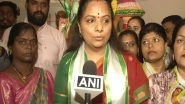 India News | BRS MLC K Kavitha Celebrates Telangana Formation Day, Targets CM Revanth Reddy