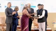 Business News | Padma Shri Awardee Kailash Chandra Agarwal Receives Prestigious Lakshmipat Singhania - IIM Lucknow National Leadership Award 2023-24 from FM Nirmala Sitharaman
