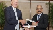 Business News | Air India Expands Codeshare Partnership with Air Mauritius