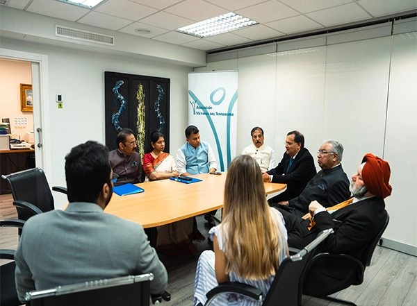 India News | Spain: Kanimozhi-led All-party Delegation Meets with the Association of Victims of Terrorism