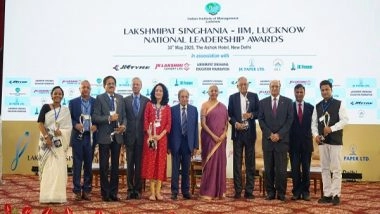 Business News | IIM Lucknow and JK Organisation Host Prestigious Leadership Awards, Honouring India's Changemakers