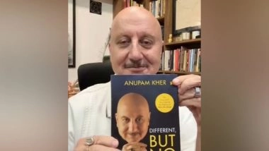Entertainment News | Anupam Kher Announces Fourth Book 'Different But No Less'