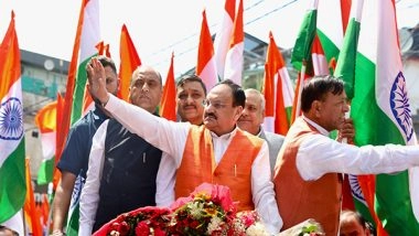 India News | Himachal Pradesh: JP Nadda Attends Tiranga Yatra in Solan; Congratulates PM Modi, Armed Forces for Op Sindoor