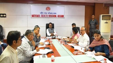 India News | Assam Health Minister Ashok Singhal Reviews Department's Performance; Issues Directives to Strengthen Services in Flood-affected Areas