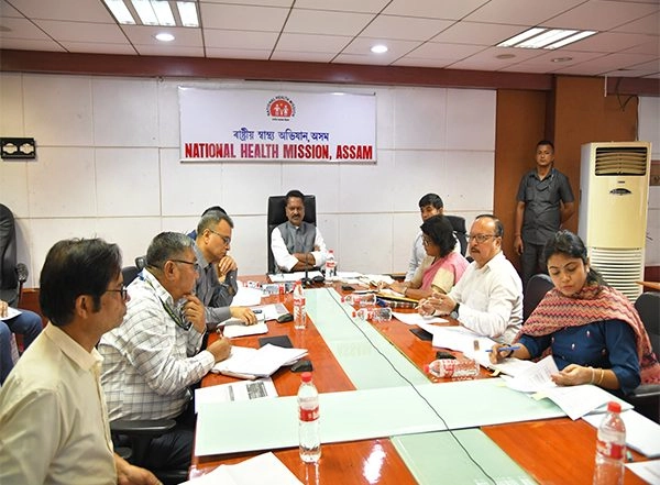 India News | Assam Health Minister Ashok Singhal Reviews Department's Performance; Issues Directives to Strengthen Services in Flood-affected Areas