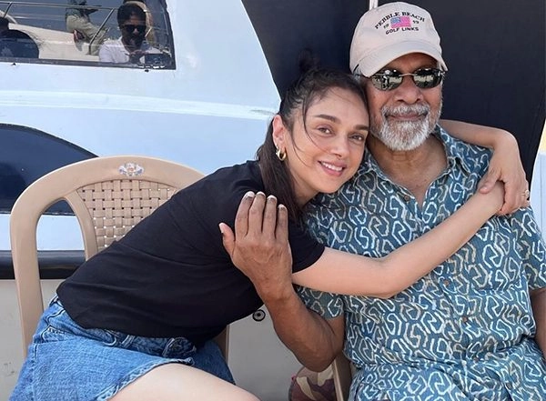 Entertainment News | Check out Aditi Rao Hydari's Sweetest Birthday Wish for 'bestest' Mani Ratnam