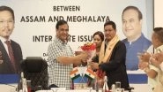 India News | Assam CM Holds Meeting with Meghalaya CM; Discusses Border Dispute and Joint Irrigation Power Project