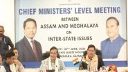 India News | Assam and Meghalaya Governments Agree to Install Boundary Pillars in Five Locations by August 15