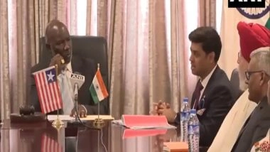 World News | Delegation Led by Shrikant Shinde Meets Liberian Senate Leader, Highlights Global Security and Fight Against Terrorism