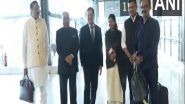 World News | All-party Delegation Led by DMK MP Kanimozhi Departs for India After Diplomatic Outreach