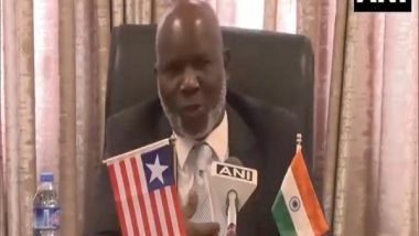 World News | Liberian Speaker, Indian MP Shrikant Shinde Call for United Fight Against Terrorism