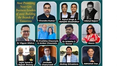 Business News | Most Promising Next-Gen Business Leaders of 2025: Building the Brands of Tomorrow