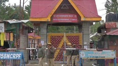India News | J-K: Kheer Bhawani, a Sacred Gathering of Faith and Devotion Held in Ganderbal