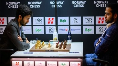 Sports News | Norway Chess 2025: Gukesh Beats Arjun; Fabiano Caruana Leads After Round 7