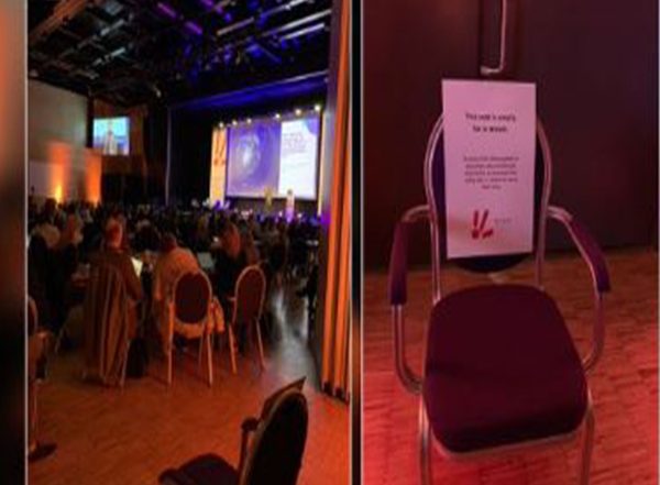 World News | Empty Chair at WEXFO Honours Jailed Baloch Activist Mahrang Baloch, Symbolising Silenced Voices