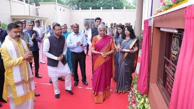 India News | Finance Minister Nirmala Sitharaman Inaugurates New Building of DRI in Delhi