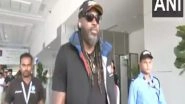 Sports News | Chris Gayle Arrives in Ahmedabad to Watch RCB-PBKS IPL Final