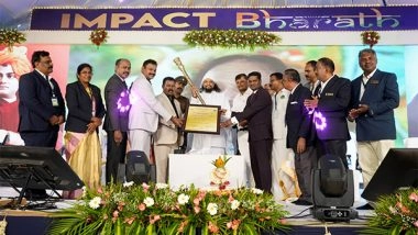 Business News | His Holiness Gurumahan Honoured as the Guardian Of Global Peace at the International Laureates Recognition Conclave 2025