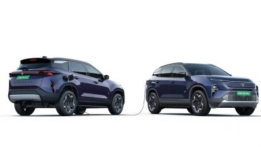 Business News | Tata Motors Launches Harrier EV at Starting Price of Rs 21.49 Lakhs