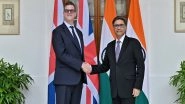 World News | India, UK Hold 17th UK-India Foreign Office Consultations, 1st Strategic Exports, Technology Cooperation Dialogue