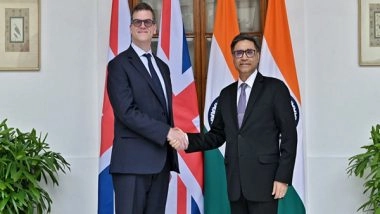 World News | India, UK Hold 17th UK-India Foreign Office Consultations, 1st Strategic Exports, Technology Cooperation Dialogue