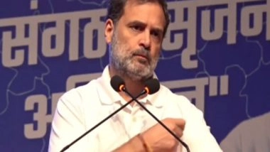 India News | Rahul Gandhi Pitches for Telangana Model for Caste Census, Says Modi Government Not Interested in Bringing Social Justice