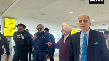 World News | All-party Delegation Led by Congress MP Shashi Tharoor Arrives in US
