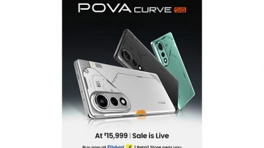 Business News | Get Ready TECNO POVA Curve 5G Sale Kicks Off Tomorrow 12 PM on Flipkart and Stores Near You