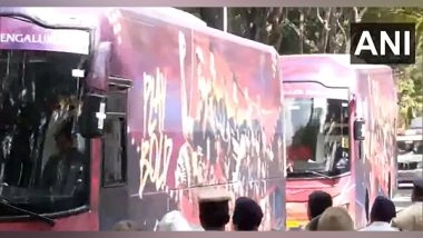 Sports News | RCB Arrives in Bengaluru Ahead of Victory Parade After Securing Maiden IPL 2025 Trophy