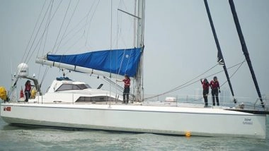 India News | 12-member Triveni Crew Completes 55-day Voyage Covering 4,000 Nautical Miles from Mumbai to Seychelles