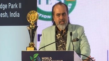India News | Acharya Prashant Honoured with 'Most Impactful Environmentalist' Award on World Environment Day, Calls for Inner Revolution to Tackle Climate Collapse