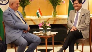 Business News | India Gets Major Investment Boost During Piyush Goyal's Italy Visit as Top Firms Pledge Expansion, Increased Commitments