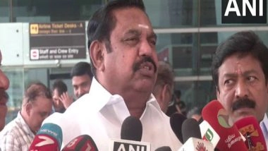 India News | AIADMK Leader Edappadi K Palaniswami Expresses Shock over Bengaluru Stampede During RCB Celebration That Killed 11 People