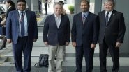 World News | Kyrgyz FM Kulubaev Arrives in New Delhi Ahead of India-Central Asia Dialogue