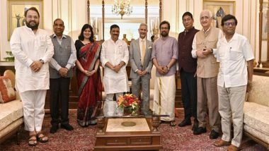 India News | EAM Jaishankar Meets All-party Delegation Led by JD(U) MP Sanjay Kumar Jha in Delhi