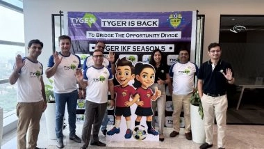Business News | IKF and Tyger Capital Unveil 'Desi Messi' Mascot to Celebrate Grassroots Football Revolution