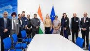 World News | All-party Delegation Led by Ravi Shankar Prasad Meets EU Vice-President to Strengthen Ties, Discuss Terrorism