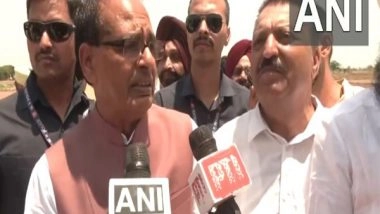 India News | Union Minister Shivraj Singh Chouhan Drives Tractor, Urges Water-saving Methods